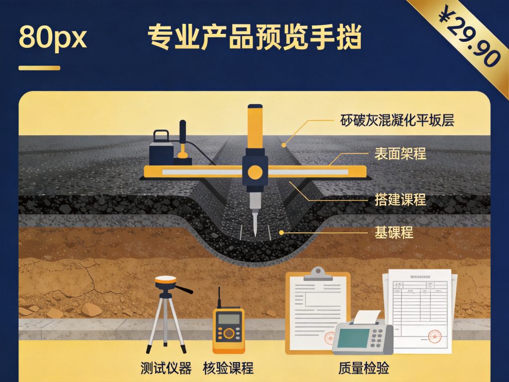 公路路面工程检验批资料模板 preview 2452